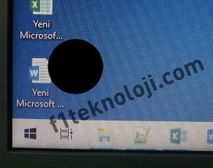 Laptop Ekranda Siyah Nokta Sorunu- F1 Teknoloji 